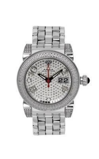 Aqua Master Ladies' Round 16-Diamond Watch