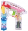 Rhode Island Novelty Light-Up LED Transparent Bubble Gun