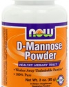 Now Foods D-Mannose Powder, 3-Ounce