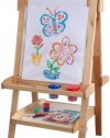 KidKraft Deluxe Wood Easel-Natural