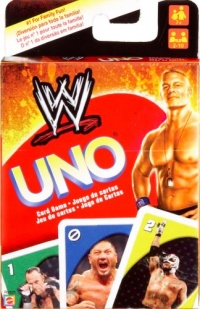 WWE Wrestling UNO Card Game