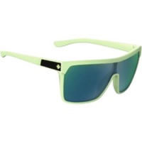 Spy Flynn Sunglasses - Spy Optic Look Series Designer Eyewear - Bro in The Dark/Grey with Green Spectra / One Size Fits All