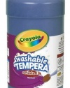 Crayola Tempera Washable Paint 32-Ounce Plastic Squeeze Bottle, Blue