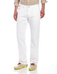 AG Adriano Goldschmied Men's Protege Straight Jean, White, 34