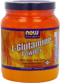 Now Foods L - Glutamine Powder, 1 kg ( 35.3 oz)