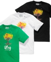 Get what grows on you. This T shirt from LRG is ready to plant itself in your wardrobe.