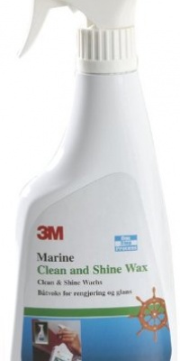 3M Marine Clean and Shine Waby (Clear, 16.9-Ounce)