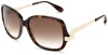 Marc by Marc Jacobs Women's MMJ087 Sunglasses,Havana Gold Frame/Gray Gradient Lens,one size