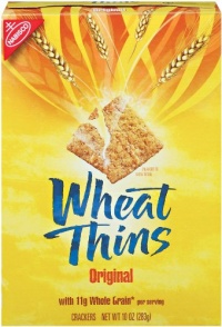 Wheat Thins Original Crackers, 10 Ounce Boxes (Pack of 6)