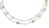 CleverEve Designer Series Pearls & Sterling Silver Accent Necklace