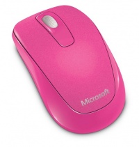 Microsoft 1000 Wireless Mobile Mouse, Magenta Pink (2CF-00036)