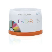 Memorex 4.7Gb/16x DVD-R 50-Pack Spindle