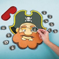 Party Game - Pin the Eye Patch on the Pirate