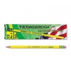 Ticonderoga Yellow Pencil, No.4 Extra Hard Lead, Dozen DIX13884