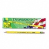 Ticonderoga Yellow Pencil, #2.5 Medium Lead, Dozen (DIX13885)