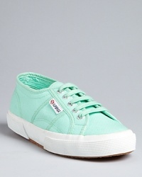 Superga reinvents the Classic Canvas sneaker in a cheerful array of vibrant hues.