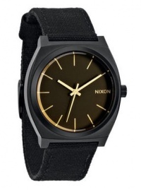 Nixon Time Teller - Men's ( Black/Orange Tint )