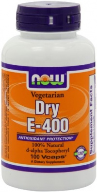 Now Foods Dry E-400, Veg-Capsules, 100-Count