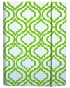 PUNCHCASE by Leslie Hsu Hansen Cover, White & Lime Trellis Print (fits Kindle, Paperwhite, and Touch)