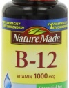 Nature Made Vitamin B-12 Tablets, 1000 Mcg, 90 Count