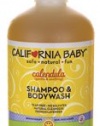 California Baby Shampoo and Body Wash Calendula French Lavender -- 19 fl oz