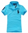 Ralph Lauren Custom-Fit Big Pony S/S NAVY BLUE/DARK BLUE PONY 2XL Polo shirt