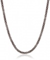 Anne Klein Crystal Glass Tubular Strand Necklace, 42