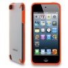 rooCASE Fuse (Frost / Orange) Snap-On Shell Case for Apple iPod Touch 5 (5th Generation Sept 2012)