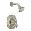 Moen T2132BN Eva Posi-Temp Shower Trim Kit without Valve, Brushed Nickel