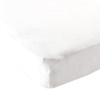 Luvable Friends Fitted Cradle Sheet, White