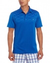 Travis Mathew Men's Pindrop Golf Shirt, Snorkel Blue, Large