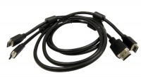 Optoma BC-PK3AHMK, HDMI to mini-HDMI (1m) + mini-HDMI to mini-HDMI (1m) Cables for PK201 & PK301