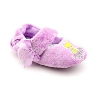 Disney Fairies Tinkerbell Ballet Flats Slipper Shoes Purple Toddler Girls