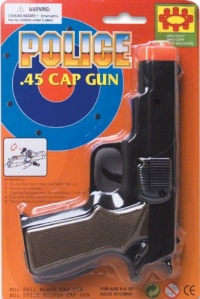 8 Shot Gun 007 Toy 45 Cap Pistol 01510