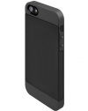 SwitchEasy SW-TON5-BK Tones Hybrid Case for iPhone 5 & 5s - 1 Pack - Retail Packaging - Black