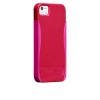 iPhone 5 Pop! Cases with Stand - Olo by Case-Mate - Ruby Red/Shocking Pink