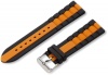 Hadley-Roma Men's MS3344RAG220 22-mm Genuine Silicone Diver Sport Watch Strap