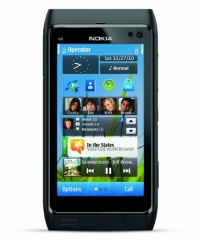 Nokia N8 Unlocked GSM Touchscreen Phone Featuring GPS with Voice Navigation and 12 MP Camera--U.S. Version with Warranty (Gray)