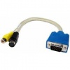 Cables Unlimited AUD-2350 VGA to S-Video or RCA Adapter