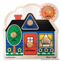 Melissa & Doug First Shapes Jumbo