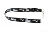 NFL New England Patriots Lanyard, Black