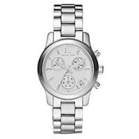 Michael Kors Silver Small Runway Chronograph Watch MK5428