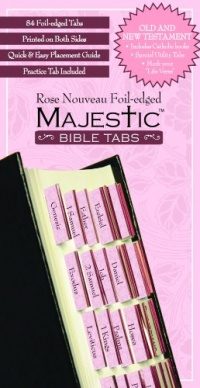 Majestic Rose Nouveau Bible Tabs