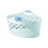 Flex 'N Carry Basket, WHITE LAUNDRY BAKSET