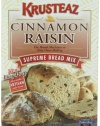 Krusteaz Cinnamon Raisin Supreme Bread Mix, 1 lb 5 oz,  (Pack of 4)