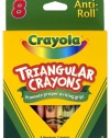 Crayola 8ct Triangular Crayons