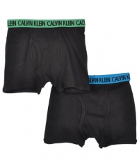 Calvin Klein All Caps 2-Pack Boxer Briefs (Sizes 8 - 18)