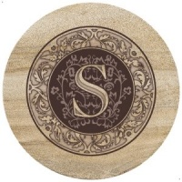 Natural Sandstone Trivet Monogram S