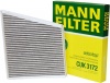 Mann-Filter CUK 3172 Cabin Filter With Activated Charcoal for select  Mercedes-Benz models