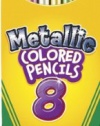 Crayola 8ct Metallic FX Colored Pencils